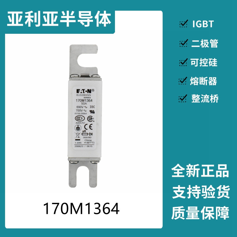 巴斯曼BUSSMANN低壓快速熔斷器 170M1364